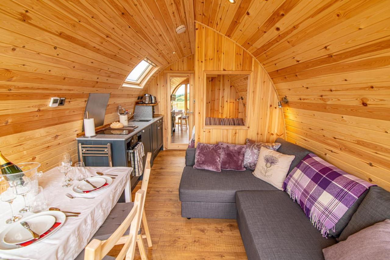 Farragon Luxury Glamping Pod With Hot Tub & Pet Friendly At Pitilie Pods
