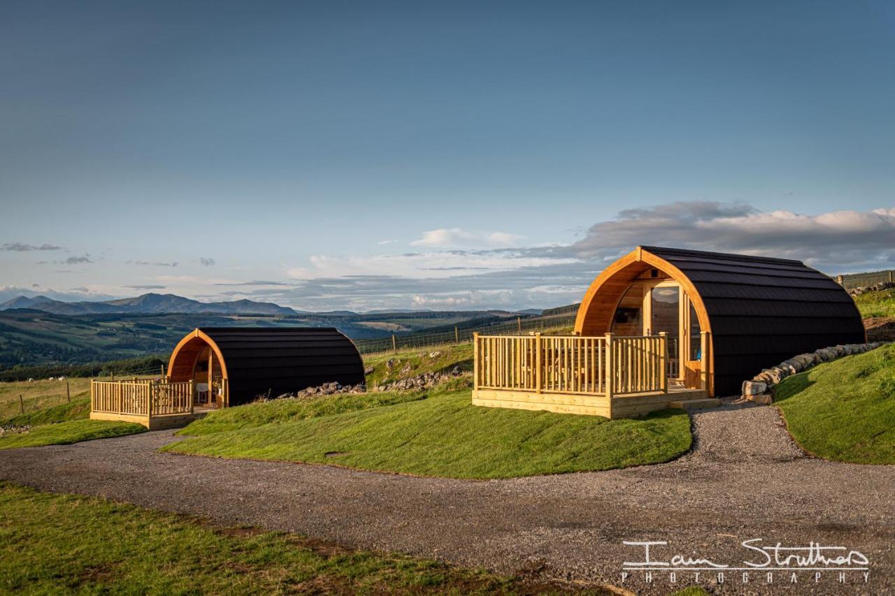 Farragon Luxury Glamping Pod With Hot Tub & Pet Friendly At Pitilie Pods *